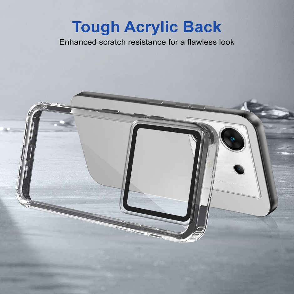 Zapcase Back Cover for Infinix Zero 30 5G | Space-Black