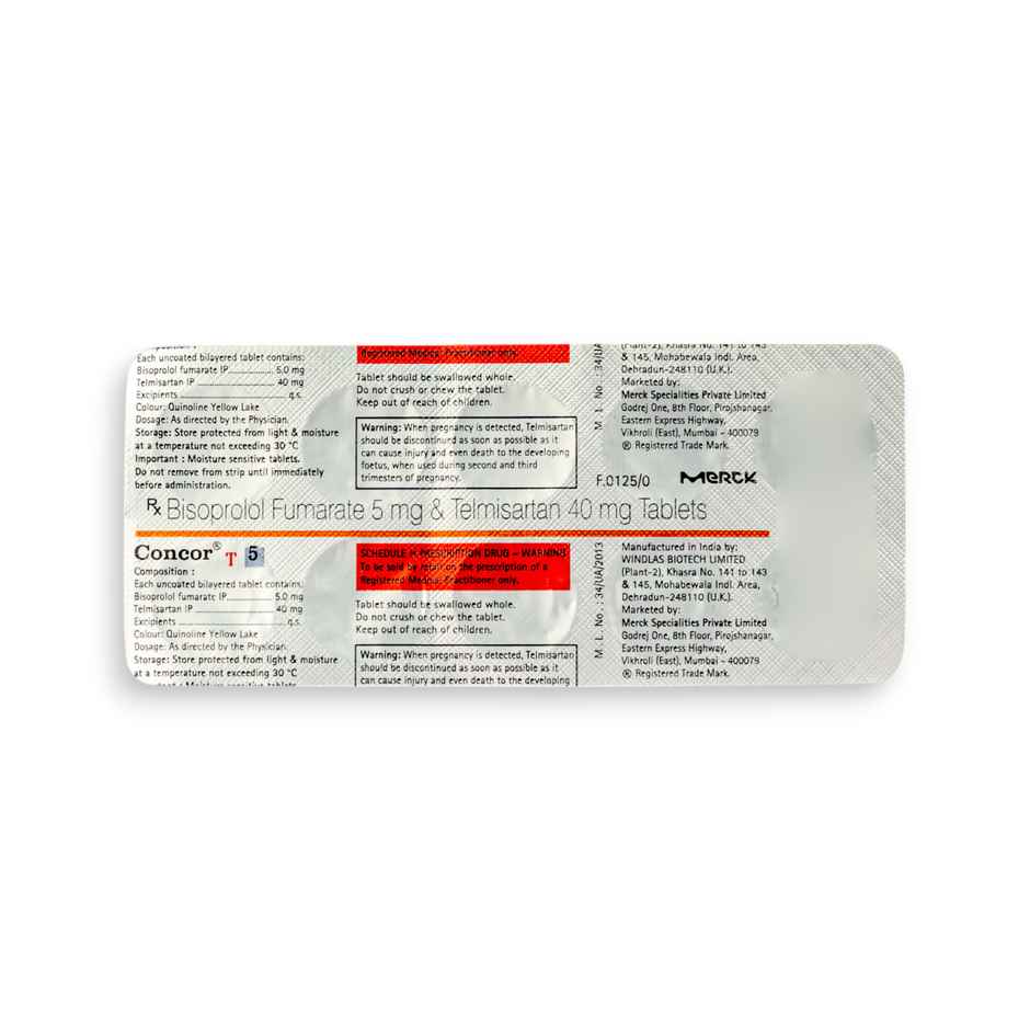 Concor T 5 Tablet
