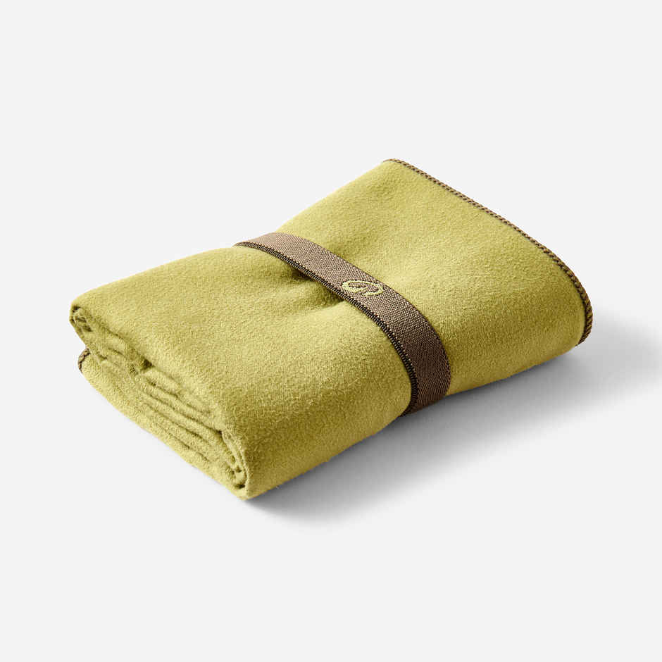 Decathlon Quick Dry Microfibre Towel | Yellow - M