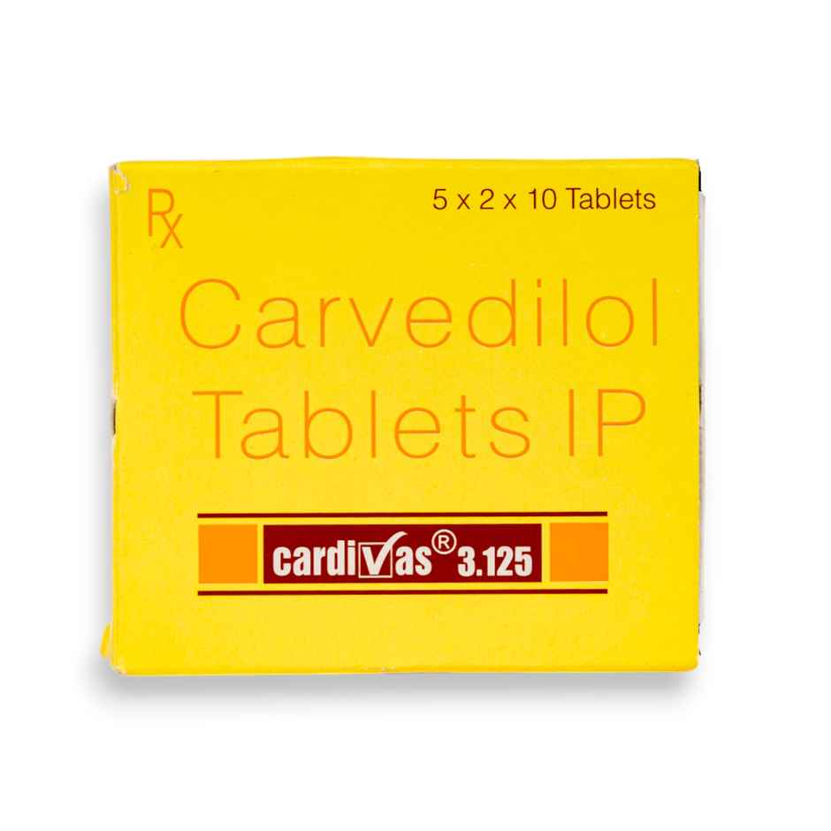 Cardivas 3.125 Tablet