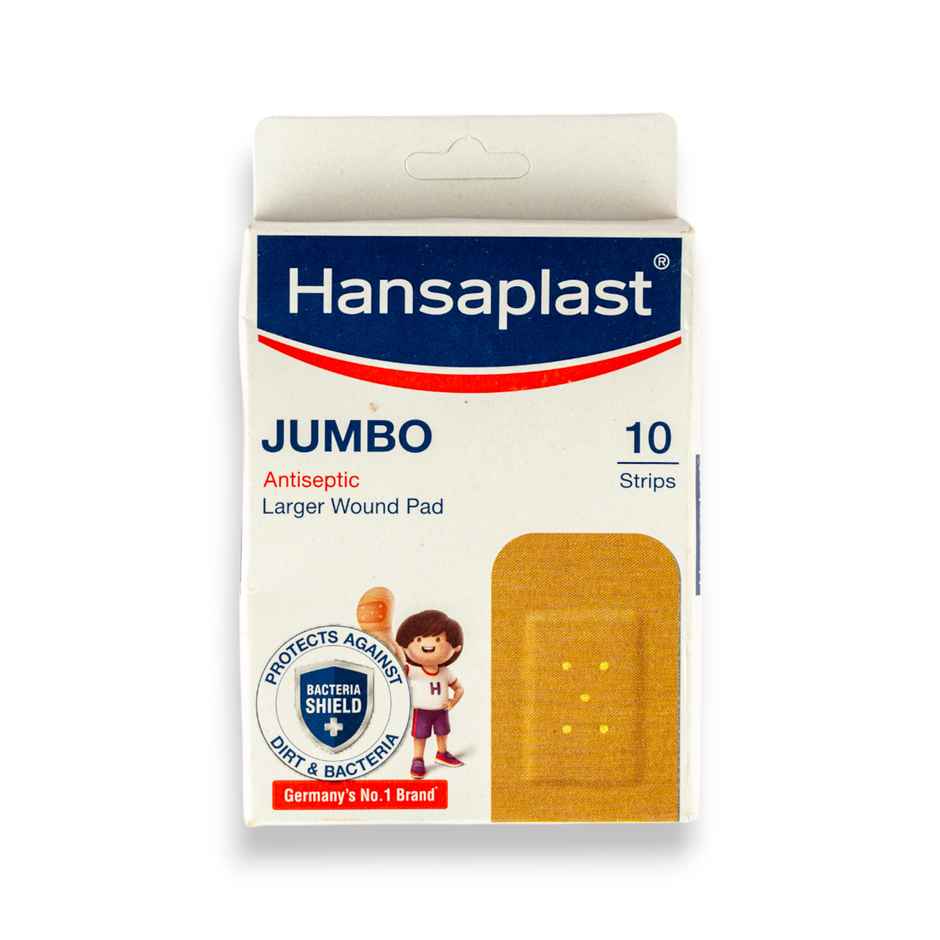 Hansaplast Jumbo Antiseptic Larger Wound Pad