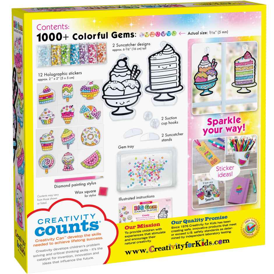 Creativity For Kids Big Gem Diamond Painting Sweets