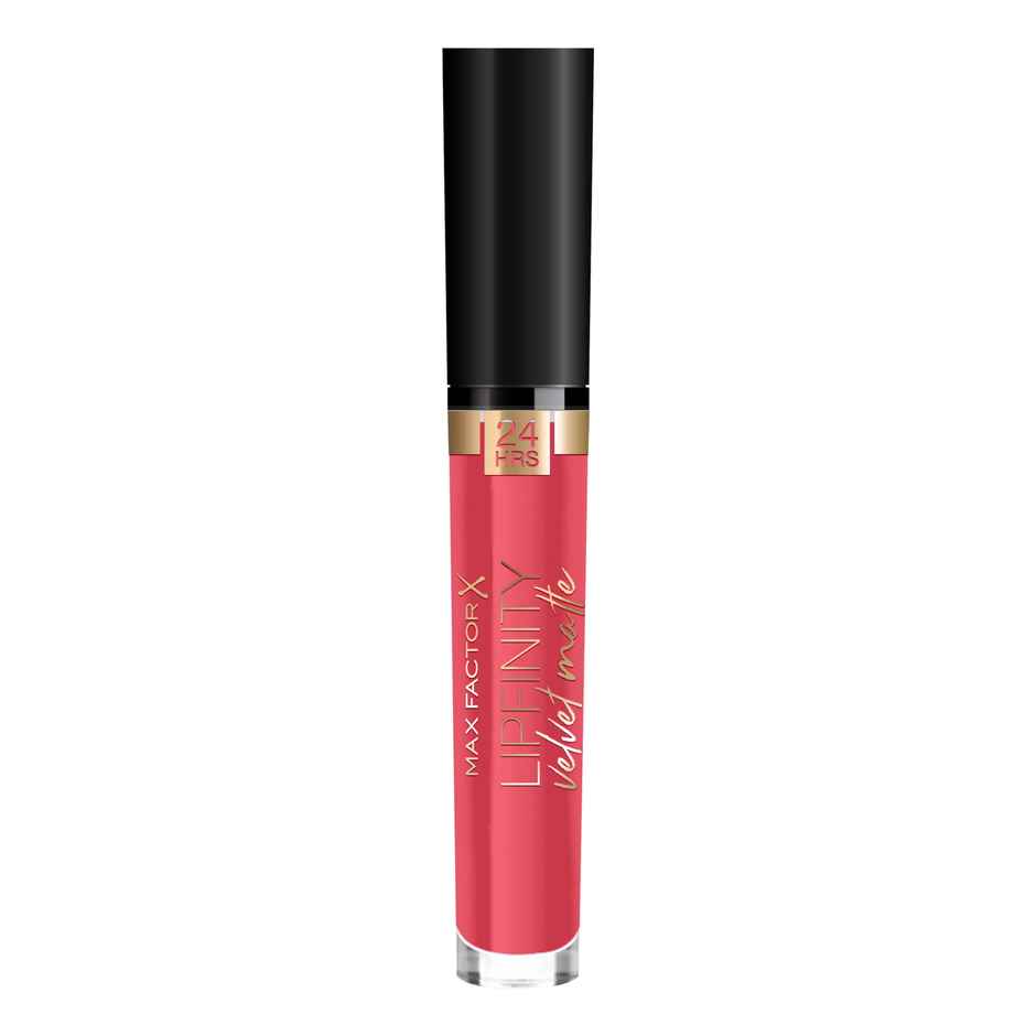 Max Factor Lipfinity Velvet Matte Liquid Lipstick | Red Luxury
