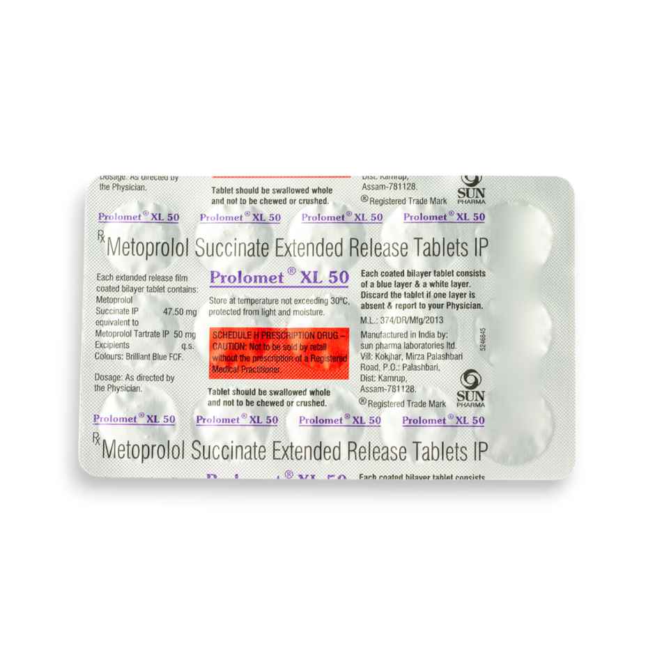 Prolomet Xl 50 Tablet ER