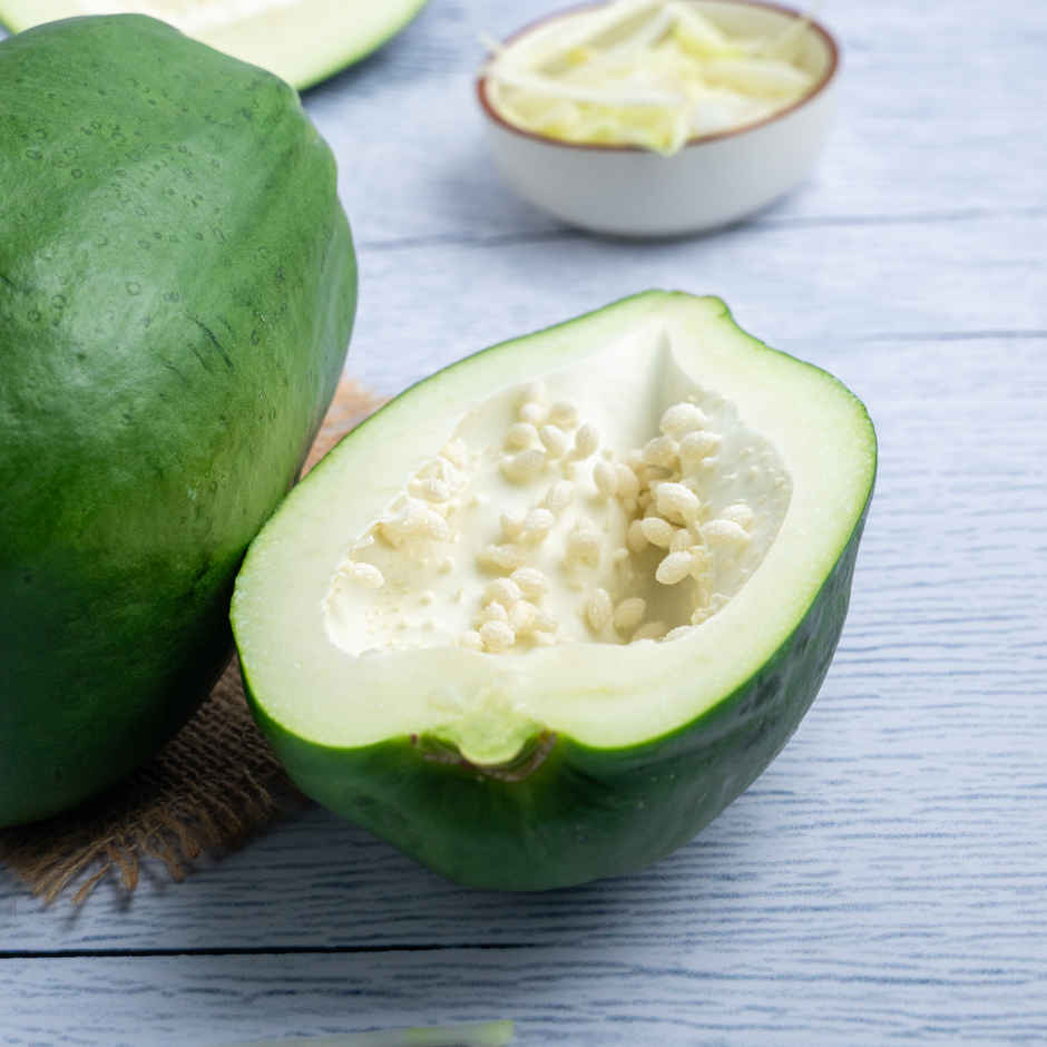 Papaya Raw/Poppadi Kaya/Boppas Kaya