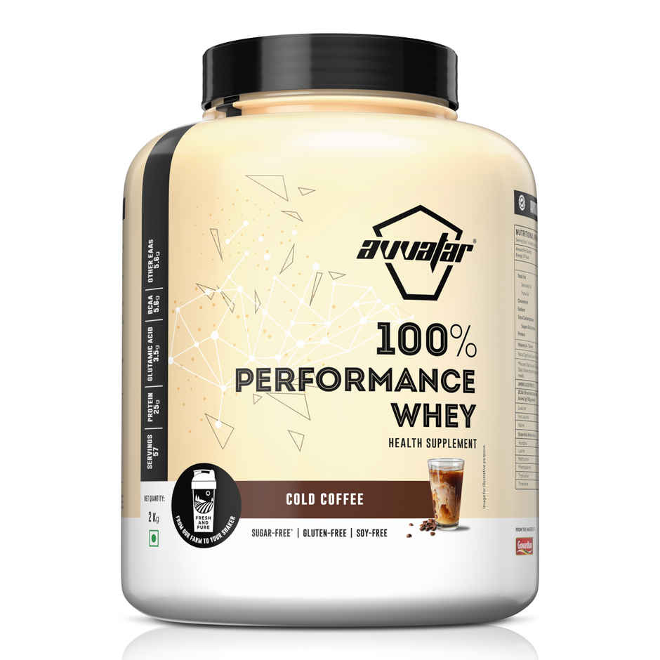 Avvatar Performance Whey Protein Cold Coffee