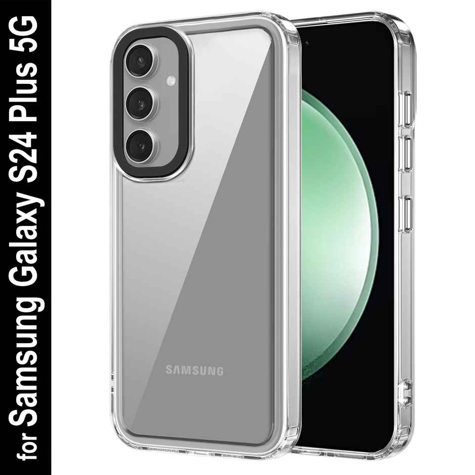 Zapcase Back Cover for Samsung Galaxy S24 Plus 5G | Space-Clear
