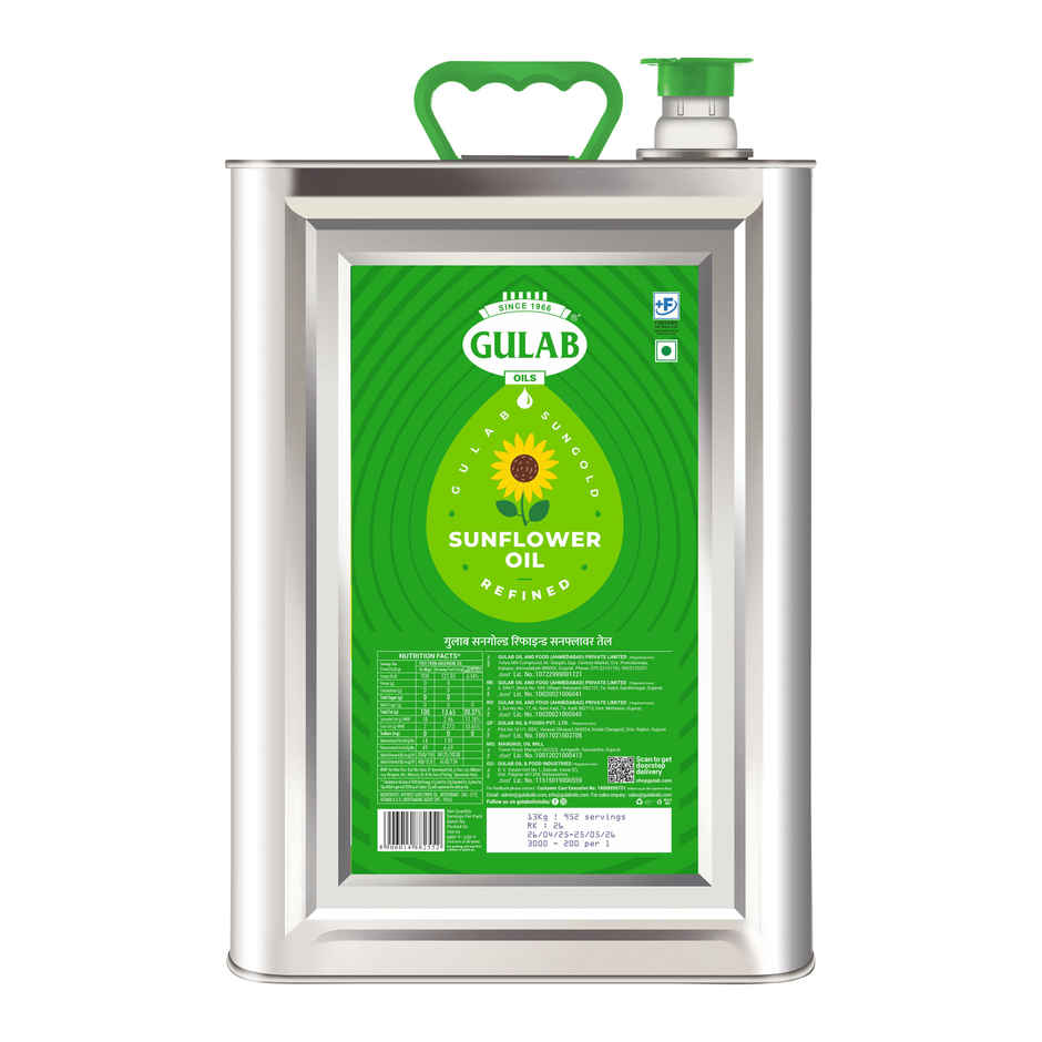 Gulab Sunflower Ref.Oil Tin