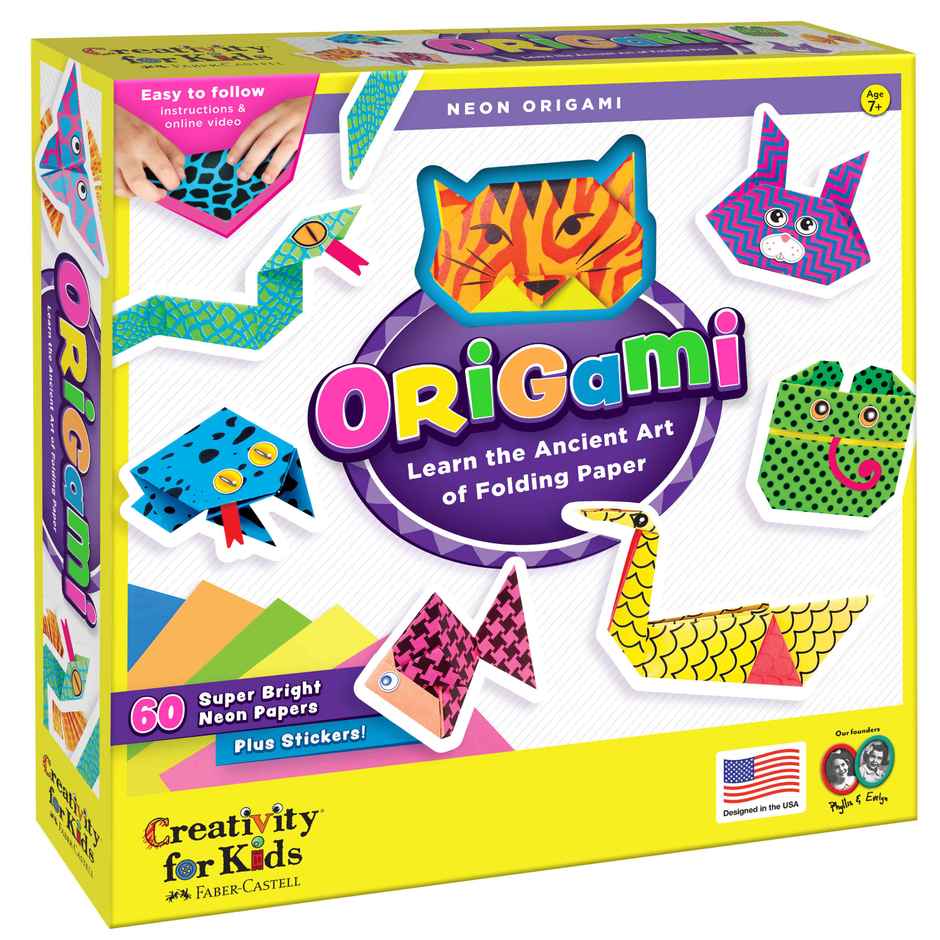 Creativity For Kids Neon Origami