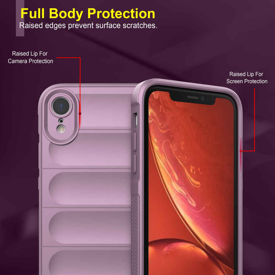 Zapcase Back Cover for Apple iPhone XR | Magic-Lavender