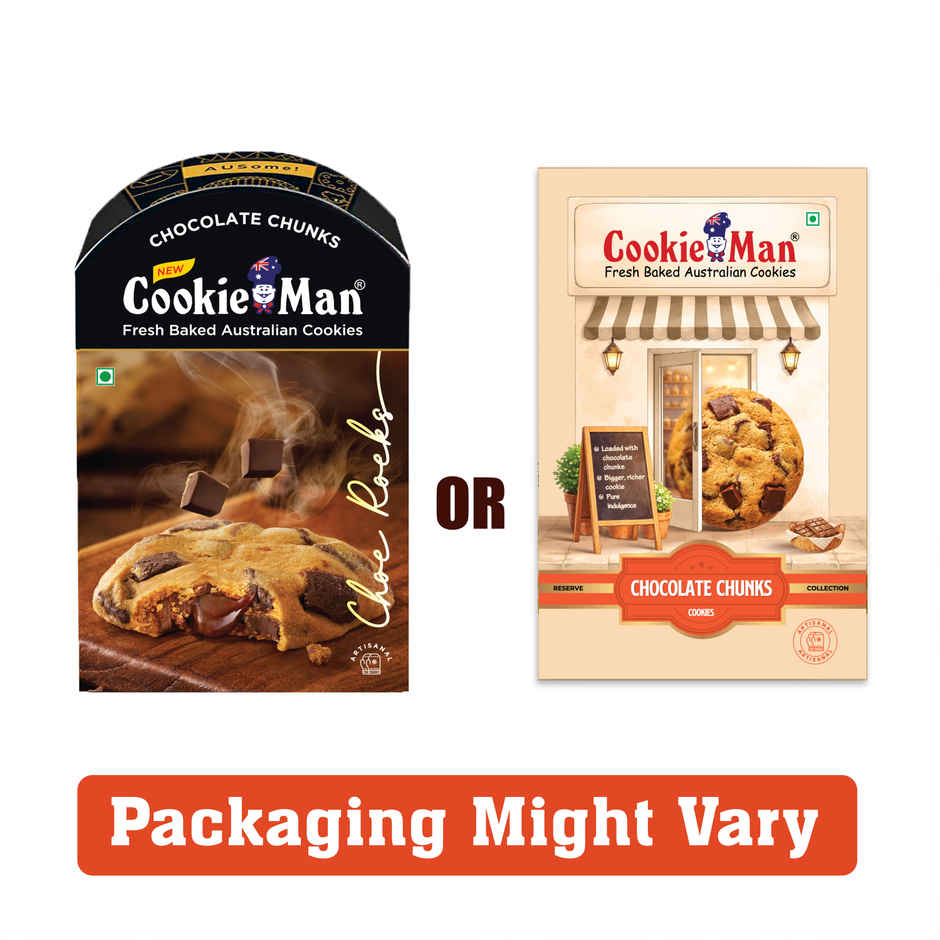 CookieMan Premium Choco Chunk Chocolate Cookies Biscuits