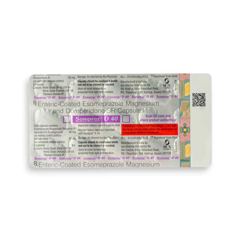 Sompraz D 40 Capsule SR