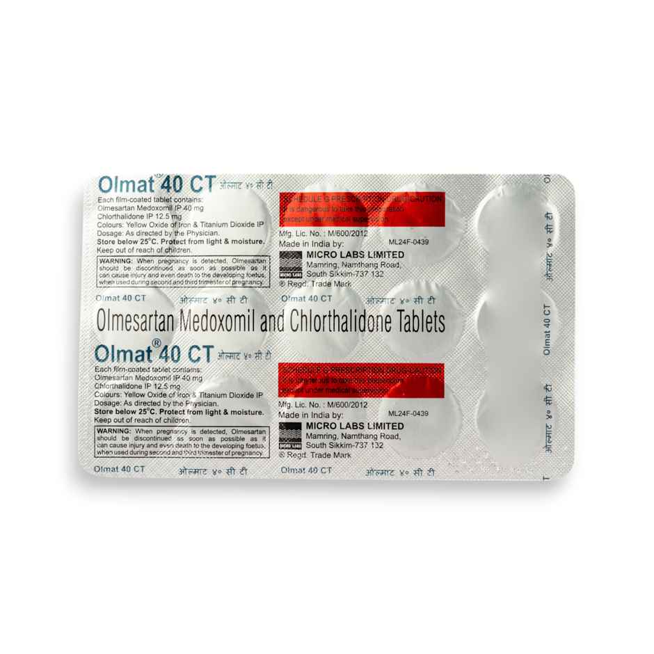 Olmat 40 CT Tablet