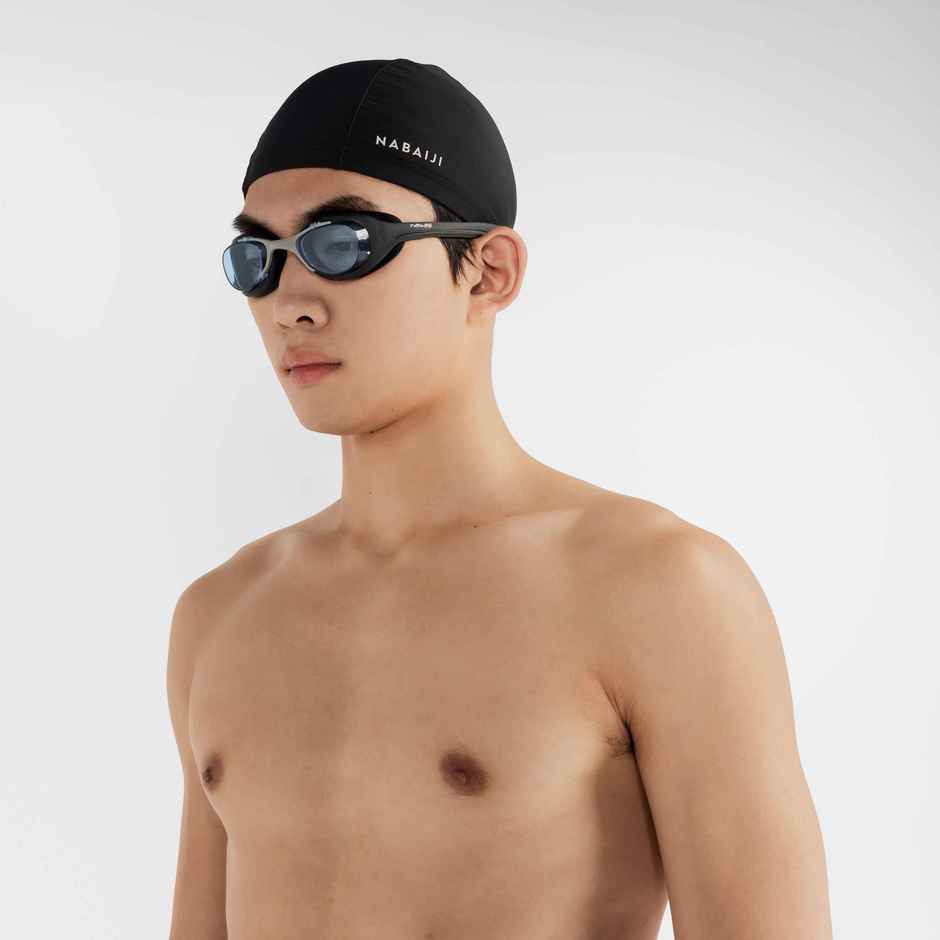 Decathlon Nabaiji Adult UV Protected Swimming Goggles | Black | L