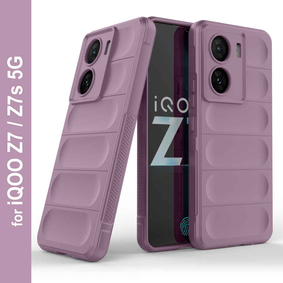Zapcase Back Cover for iQOO Z7 5G | iQOO Z7s 5G | Magic-Lavender