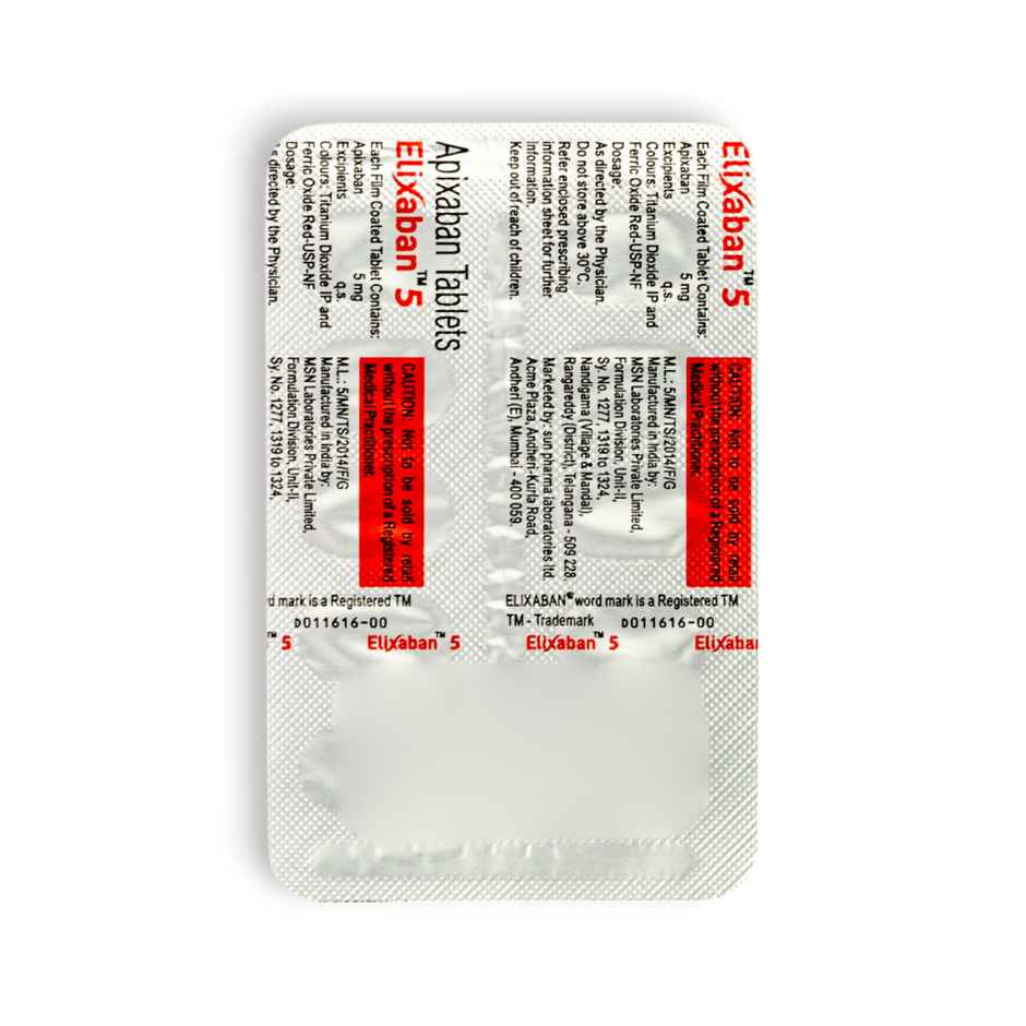 Elixaban 5 Tablet