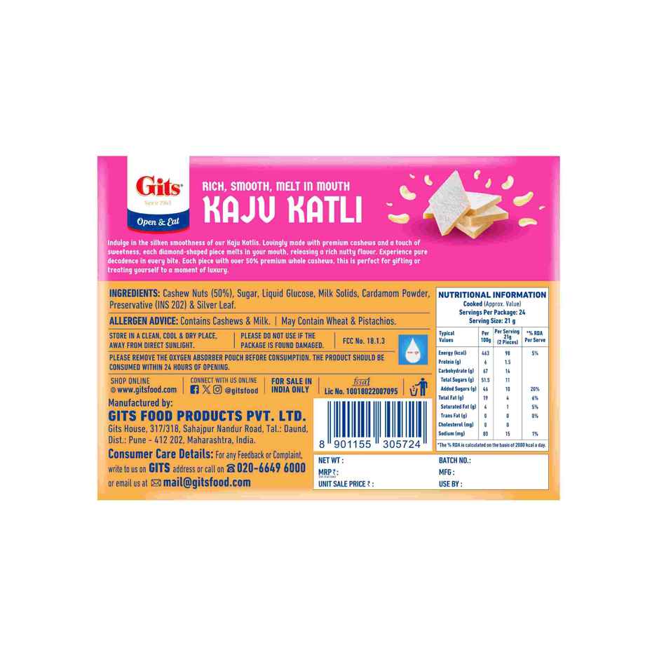 Gits Kaju Katli | Sweet & Delicious