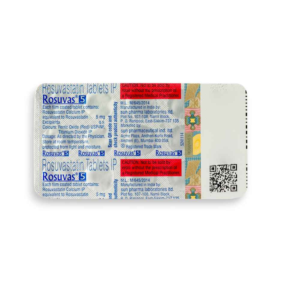 Rosuvas 5 Tablet