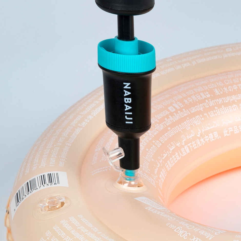 Decathlon Nabaiji Printed Inflatable Pool Ring | Orange | 51 cm