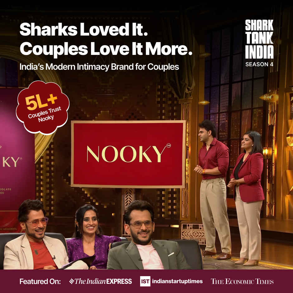 Nooky Intimacy Chocolate For Couples (1pc) & Mini Fragranced Dry Flower Bouquet With Free Fragrance Spray  (1pc) Combo