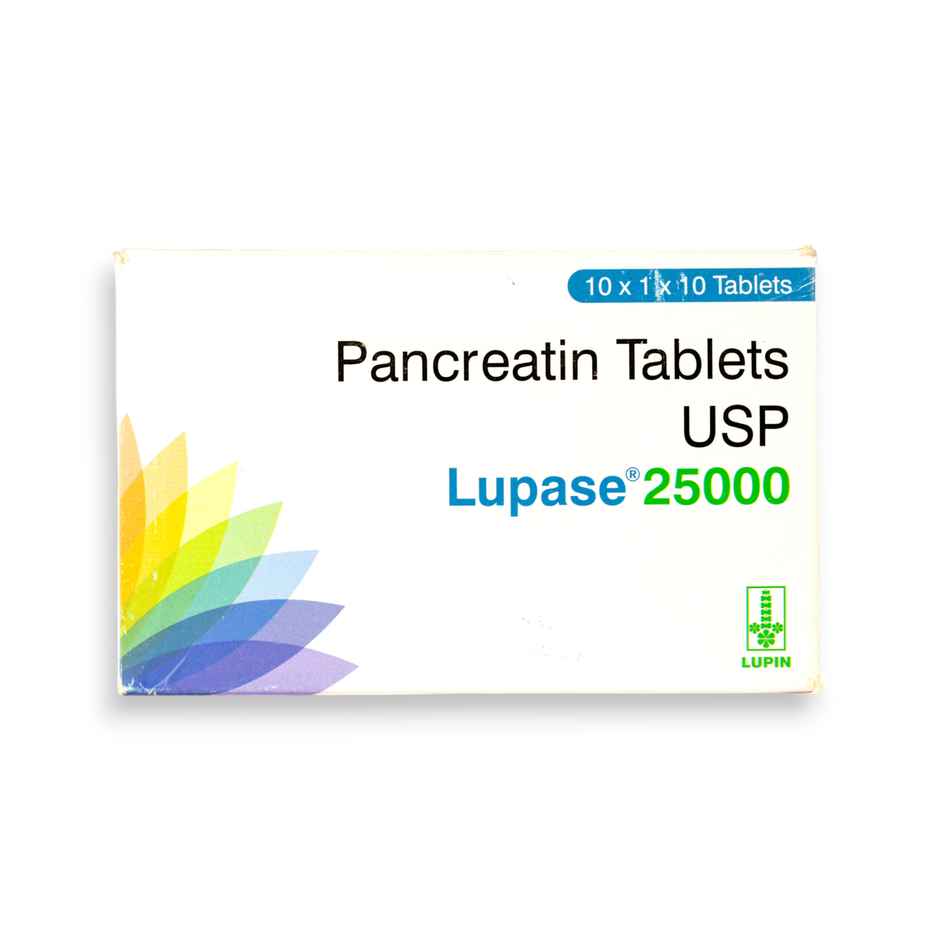 Lupase 25000 Tablet