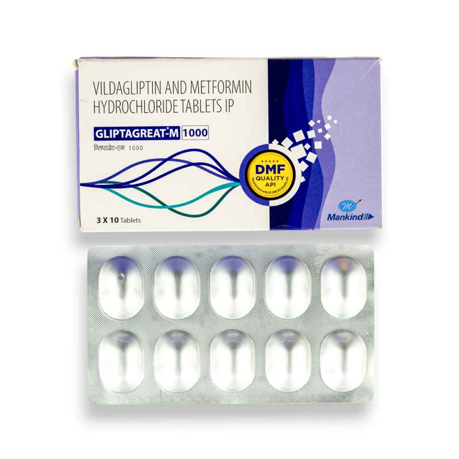 Gliptagreat-M 1000 Tablet