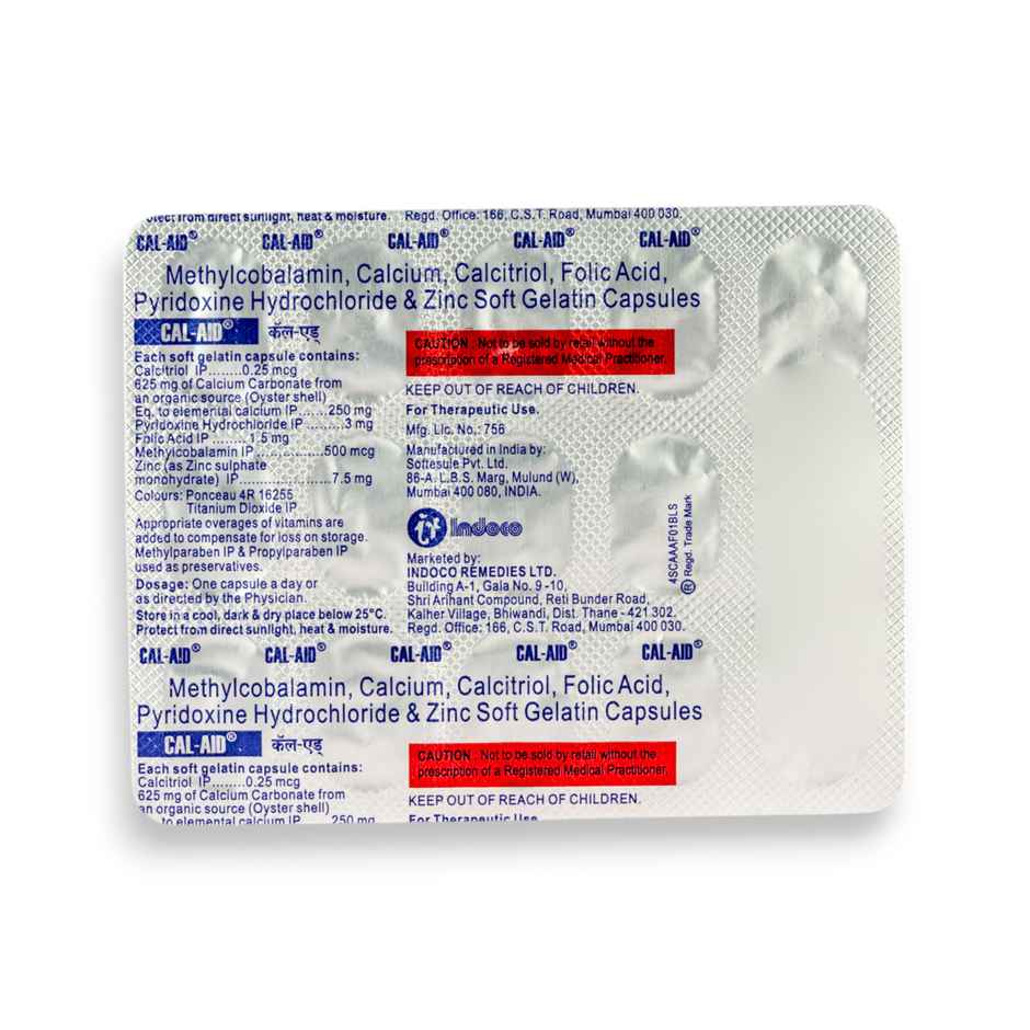 CAL-Aid Soft Gelatin Capsule