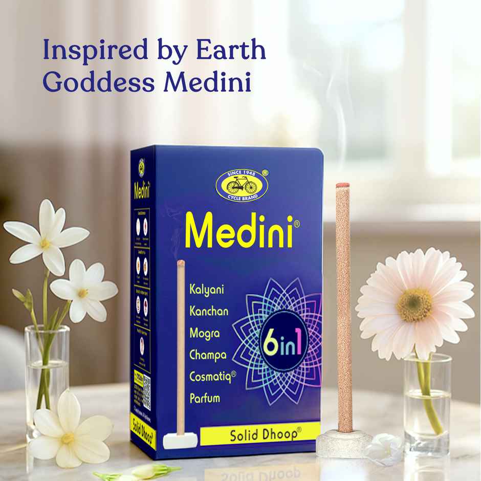 Cycle Medini 6 in 1 Solid Dhoop Sticks | From House of Cycle
