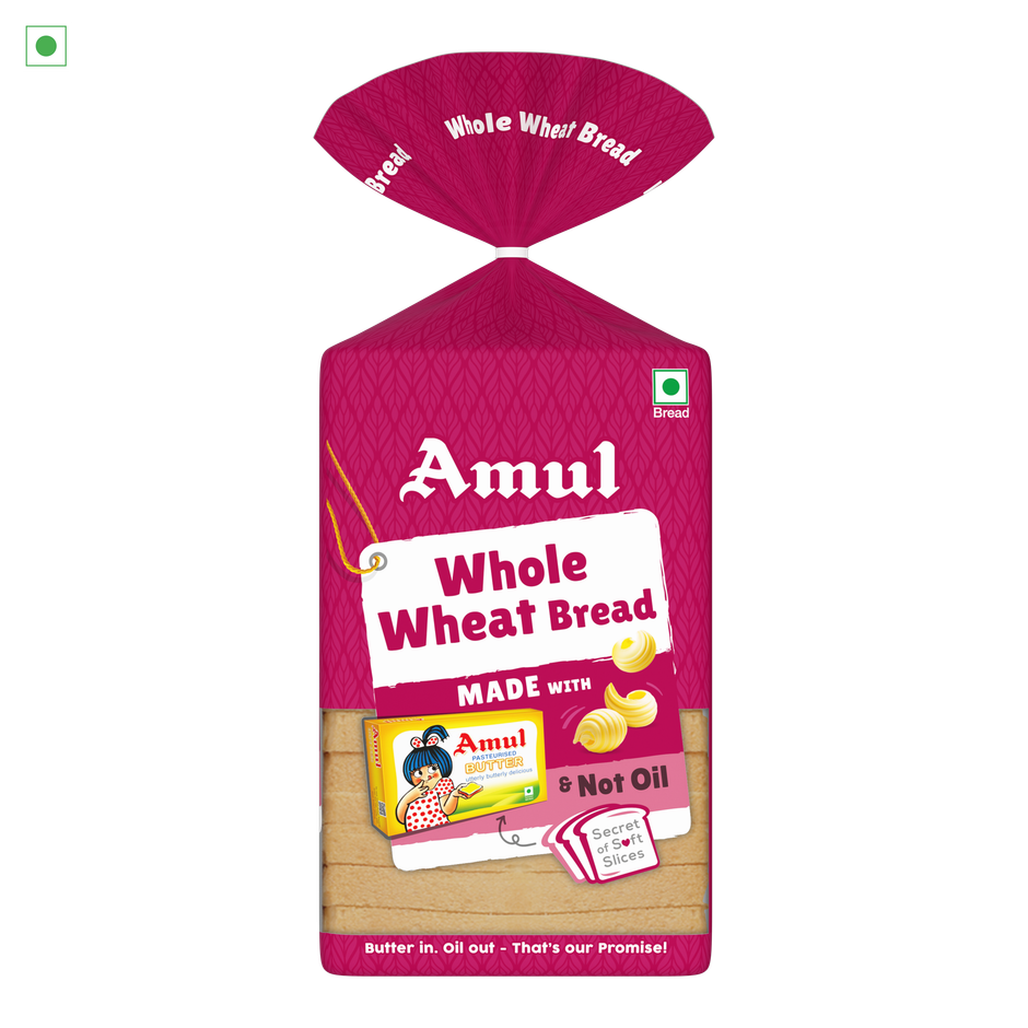 Amul Butter Whole Wheat Bread