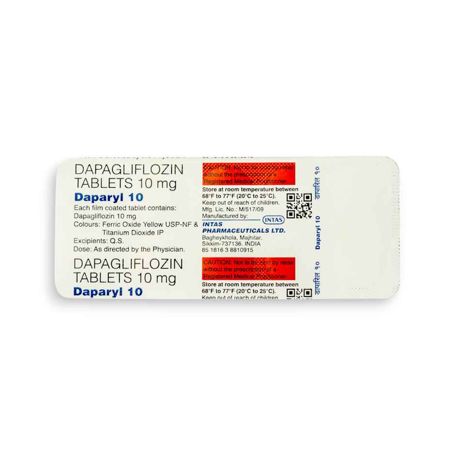 Daparyl 10 Tablet