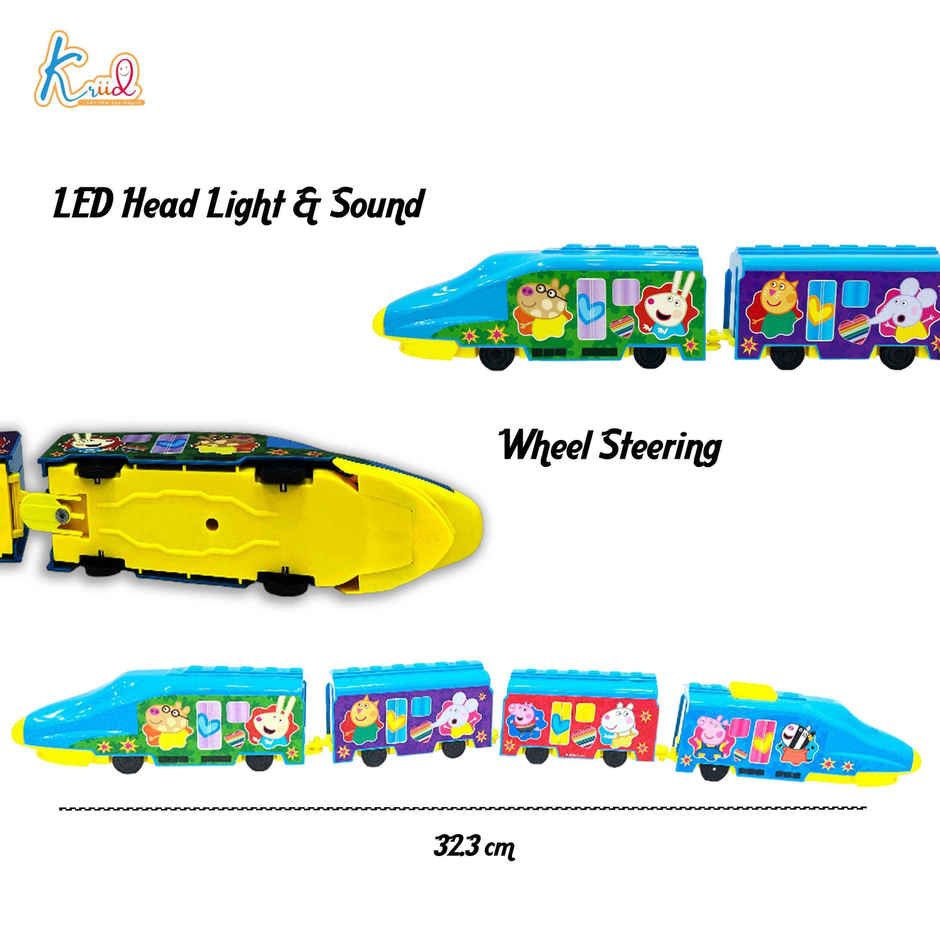 Kriiddaank Remote Control Train Peppa