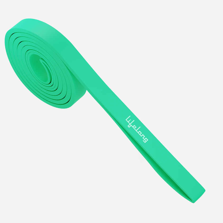 Lifelong Heavy Resistance Band For Workout|Exercise & Stretching|Men&Women|(Medium)(Llrb235,Green)