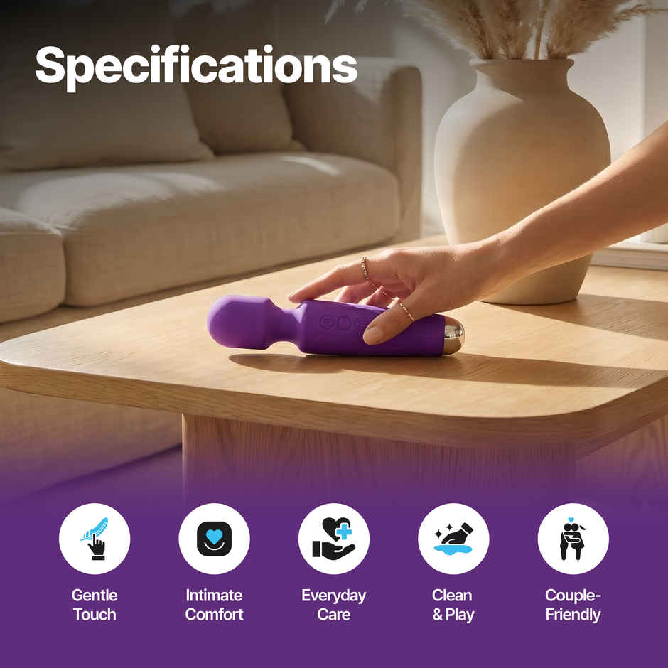 Nooky Wave 2 in 1 Personal Massager and Aphrodisiac Chocolate