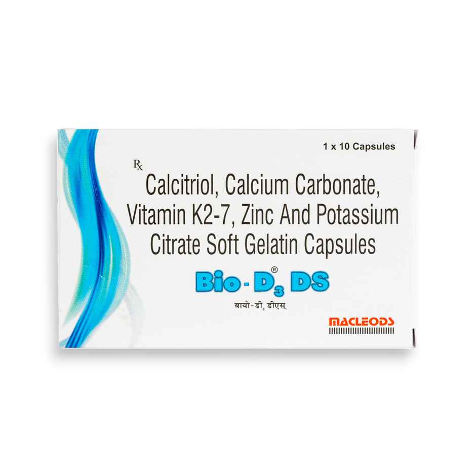 Bio-D3 DS Vitamin D3 Soft Gelatin Capsule