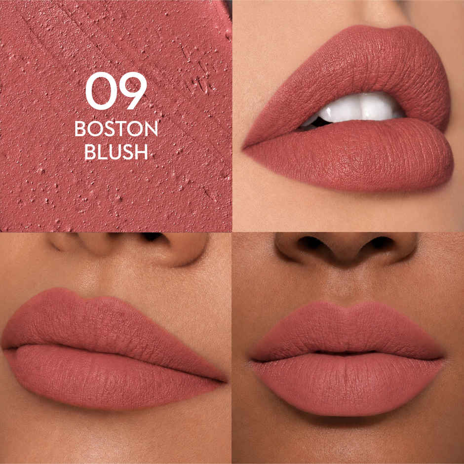 SUGAR Cosmetics Glide Peptide Serum Lipstick | 09 Boston Blush