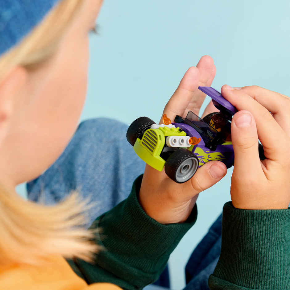 LEGO City Hot Rod Race Car Building Toy and Minifigure 60485