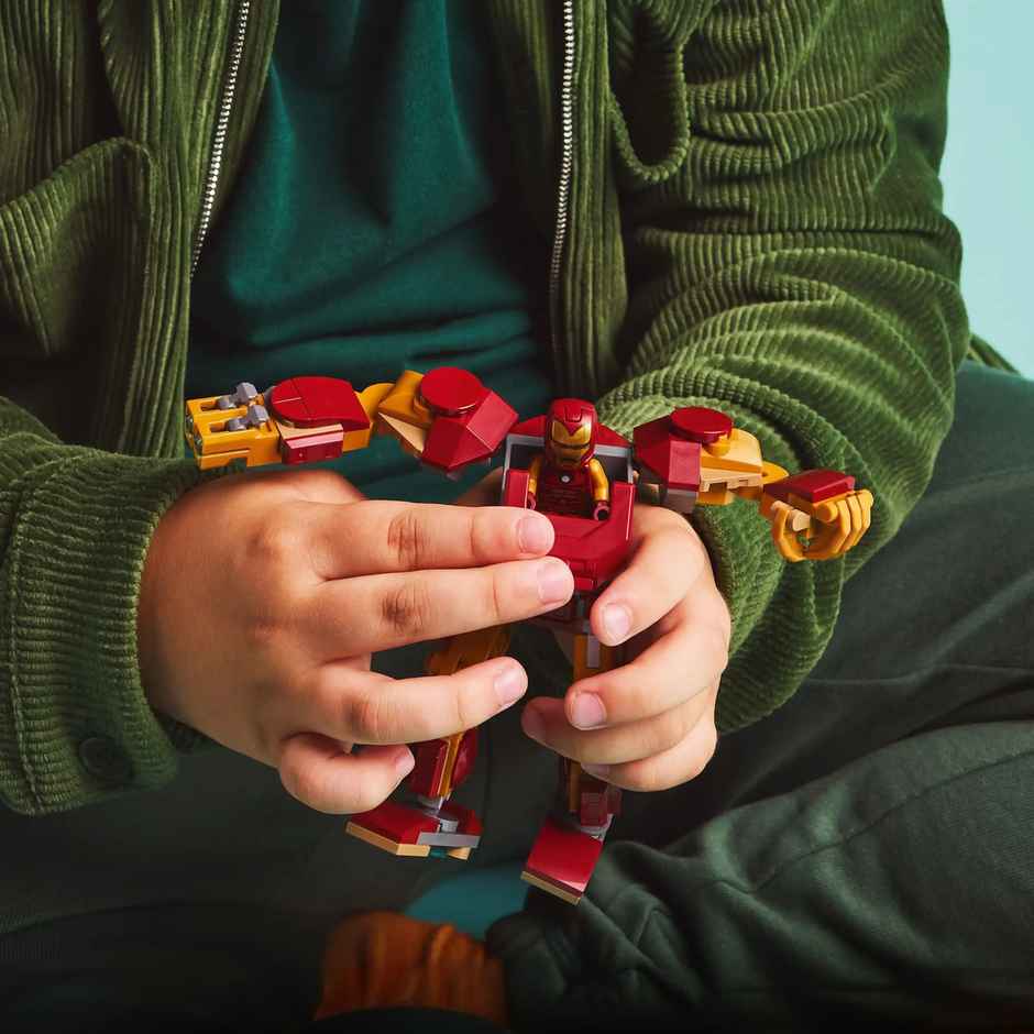 LEGO Marvel Iron Man Mech vs Ultron Buildable Super Hero Figure Playset Building Blocks|6Y+