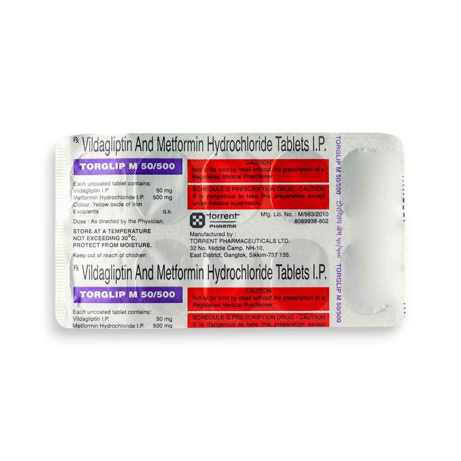 Torglip M 50/500 Tablet