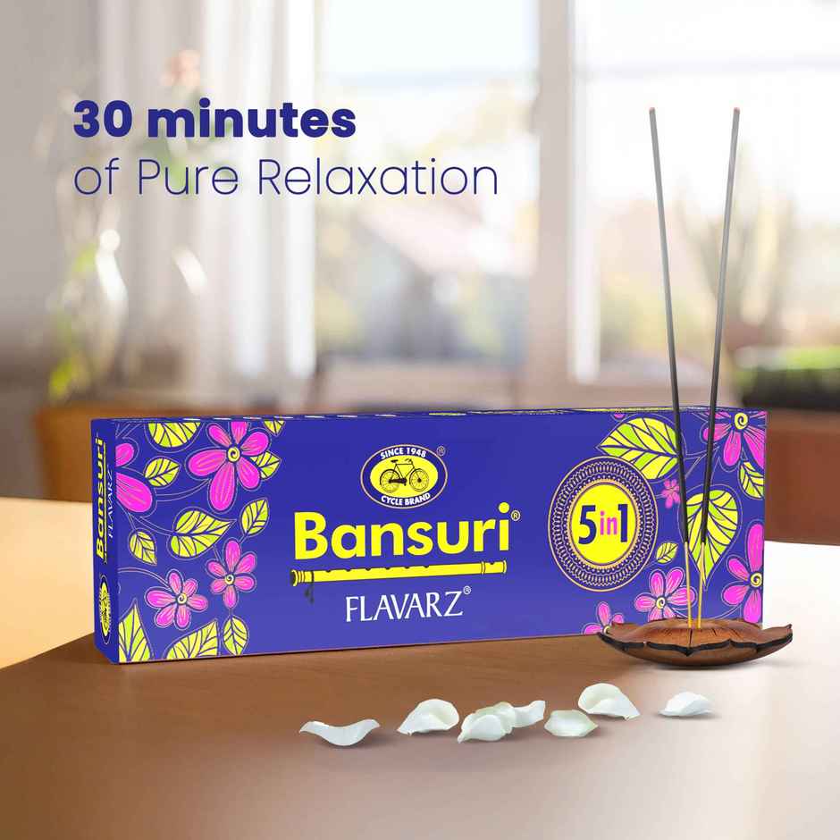 Bansuri 5 in 1 Agarbatti | From House of Cycle