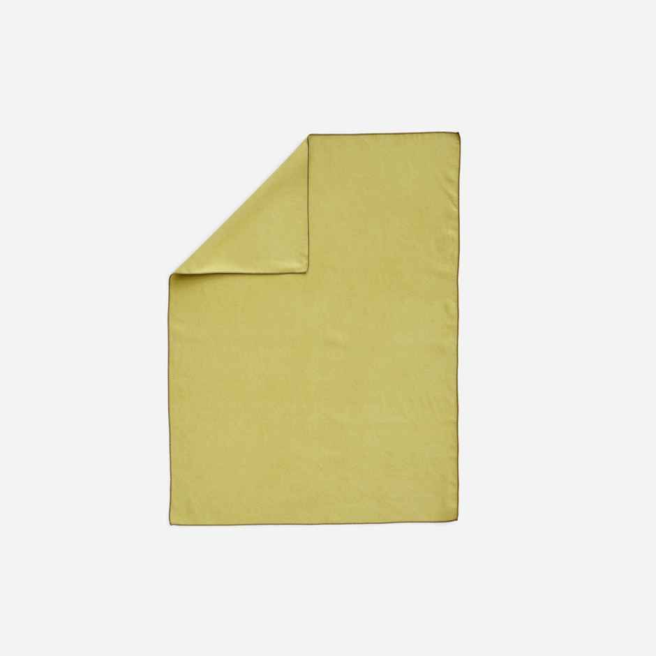 Decathlon Quick Dry Microfibre Towel | Yellow - M