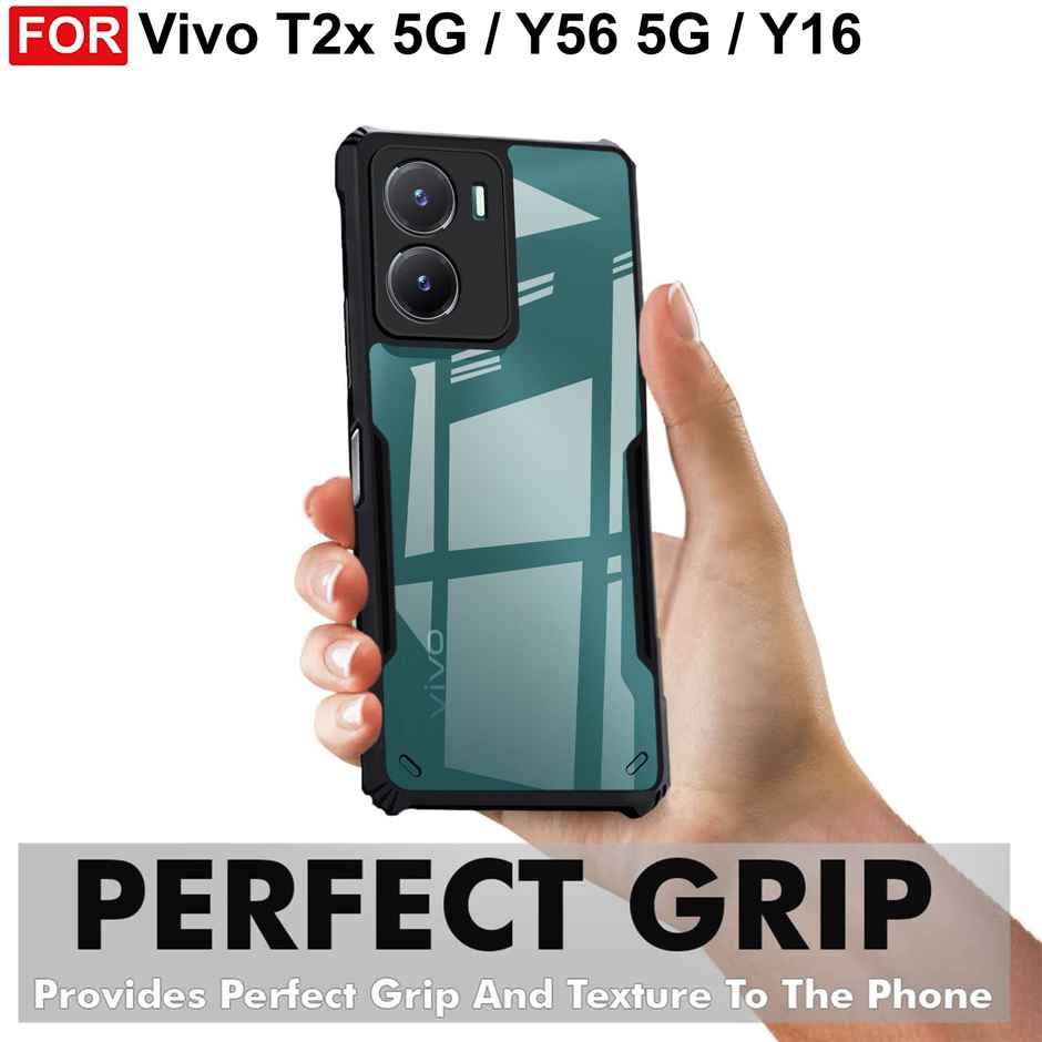 Zapcase Back Cover for Vivo Y16 | Matte-Black