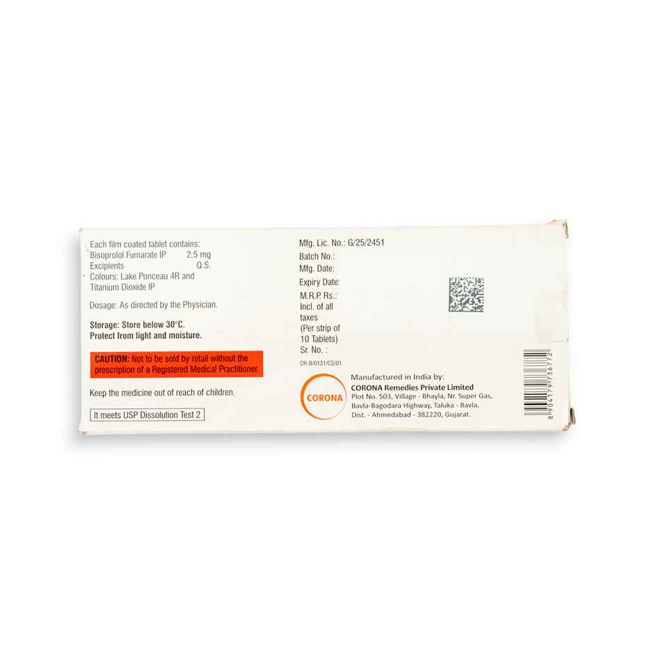 Bisobis 2.5 Tablet