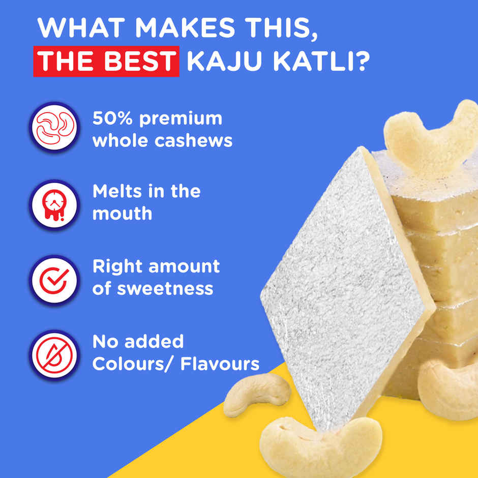 Gits Besan Laddoo (400g) & Gits Kaju Katli (500g) Combo