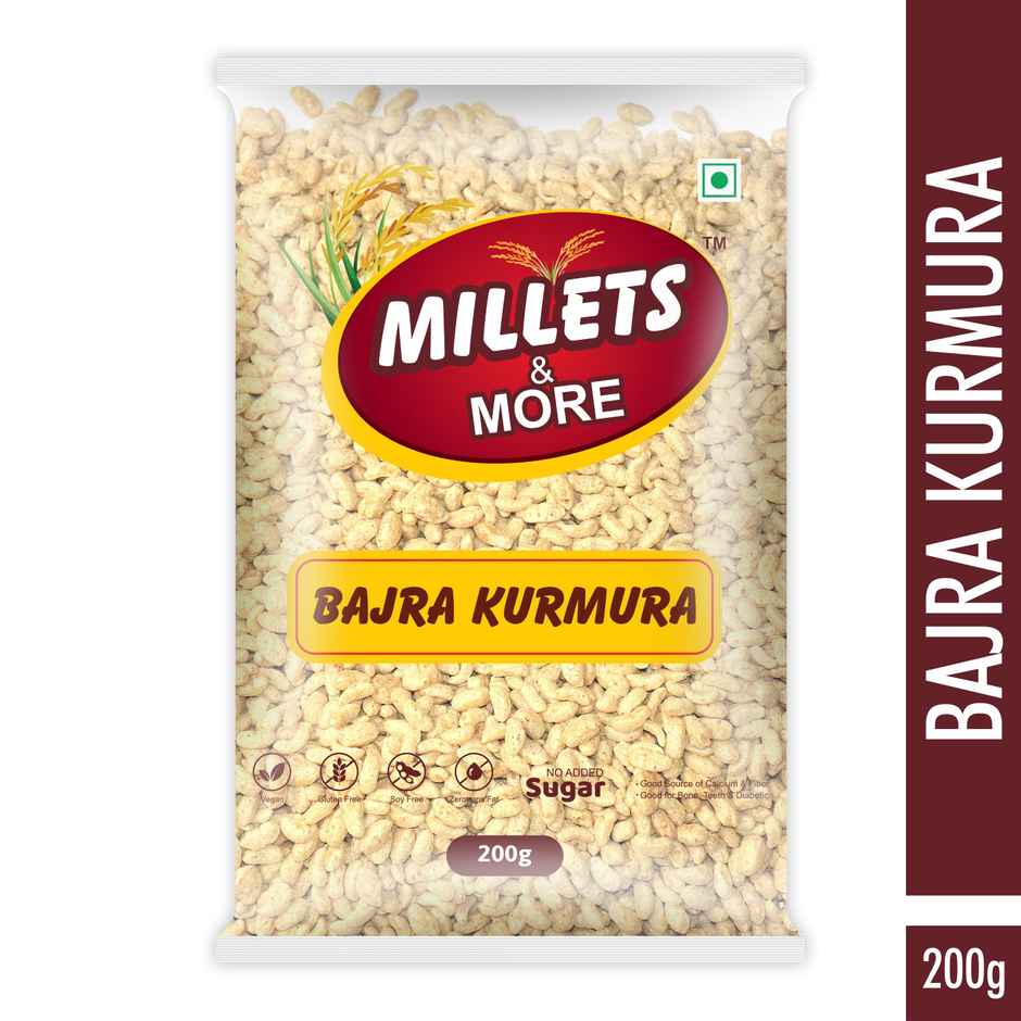 MILLETS & MORE Bajra Kurmura