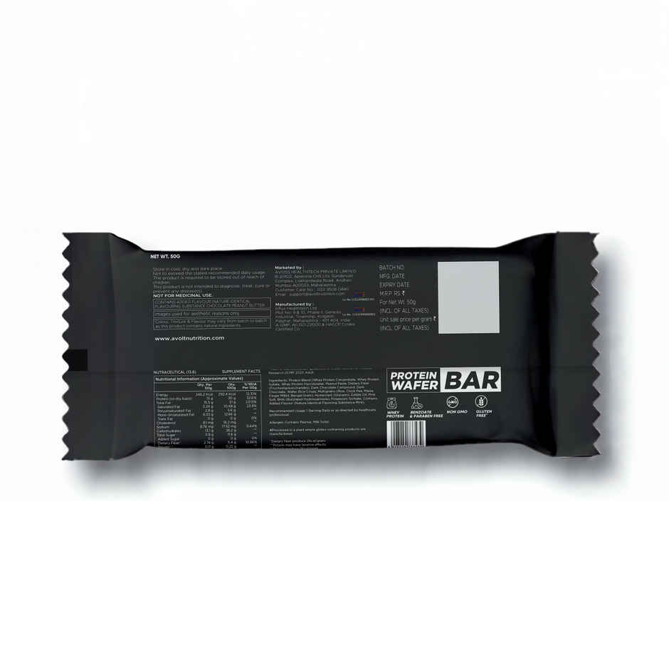 Avolt Mint Chocolate Chip 15g Protein Wafer Bar