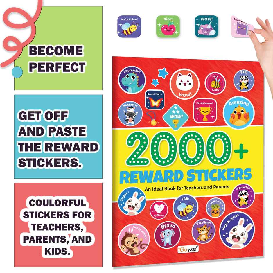 2000+ Reward Stickers Book - Motivational and Fun Sticker Book With Over 2000 Stickers