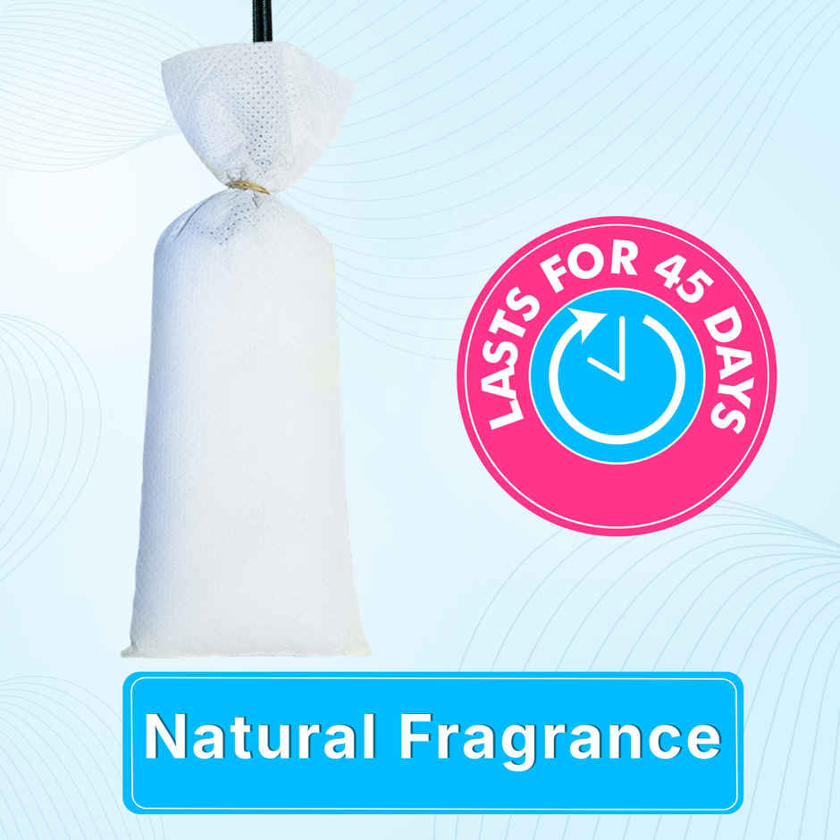 Natural Camphor Fragrance Pouch by Air Karpure | Car, Bathroom & Room Freshener|From House of Cycle