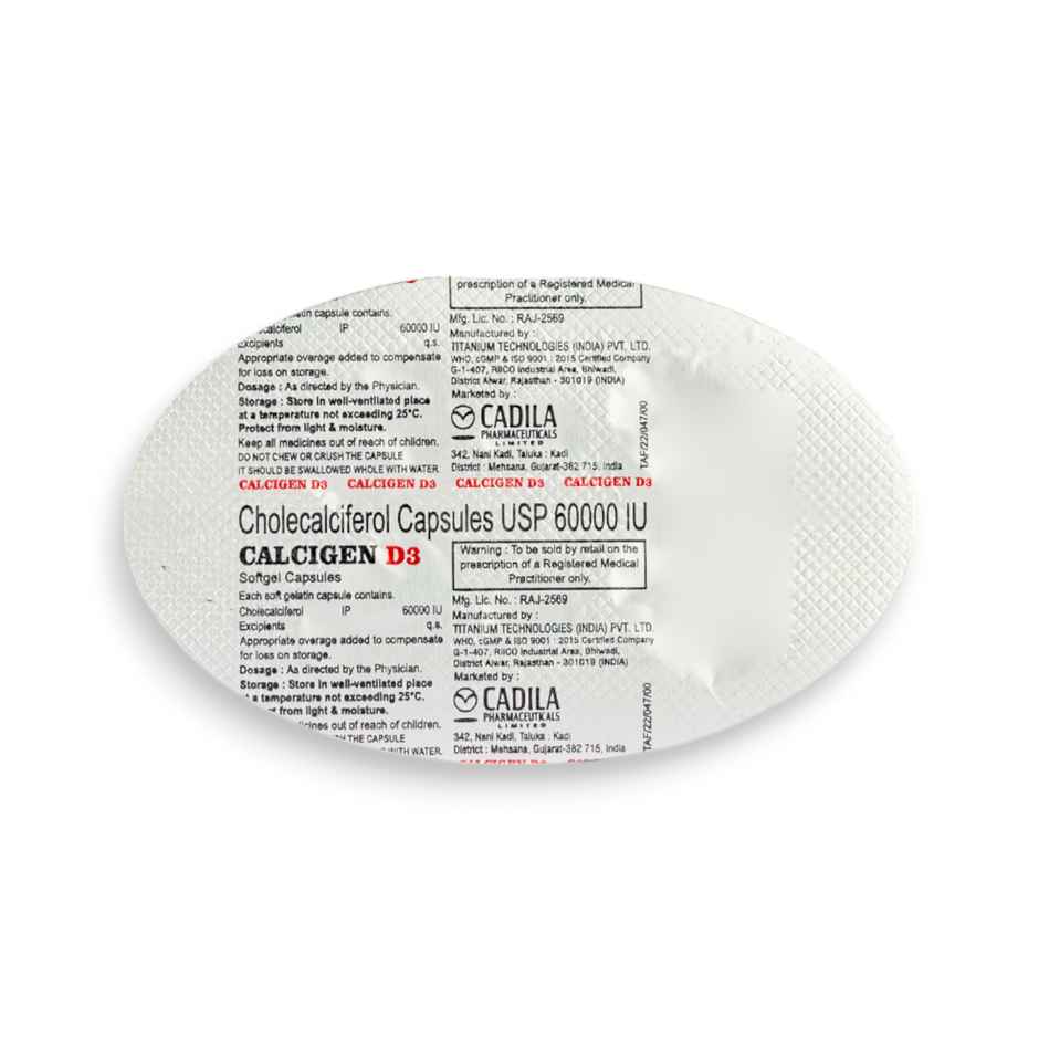 Calcigen D3 Capsule