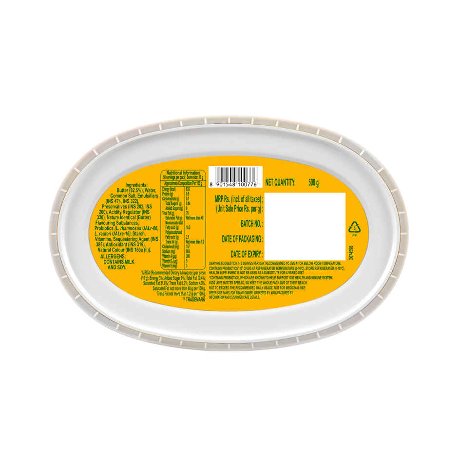 Nutralite Doodhshakti Probiotic Butter Spread Tub