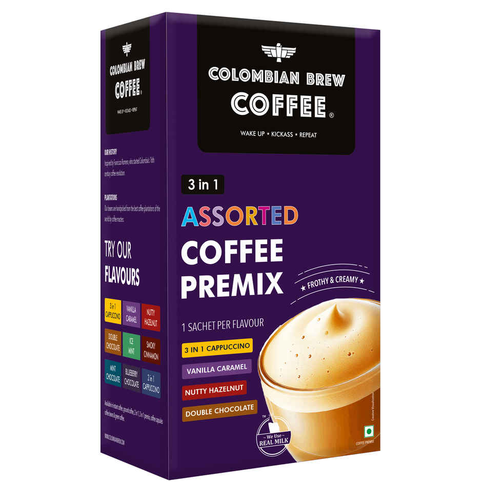 Colombian Brew Assorted Coffee Premix | 4 Sachets